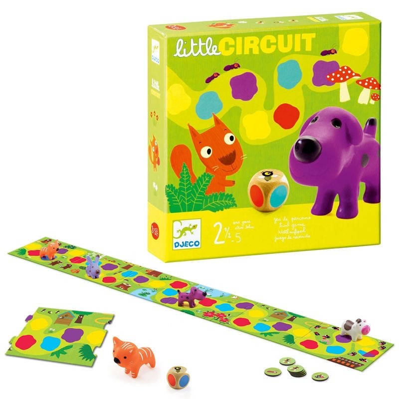 

DJECO Little circuit Маленькая дорожка настольная игра для самых маленьких