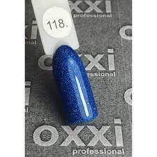

Гель-лак Oxxi № 118 синий с мелкими бирюзовыми блестками 8 ml
