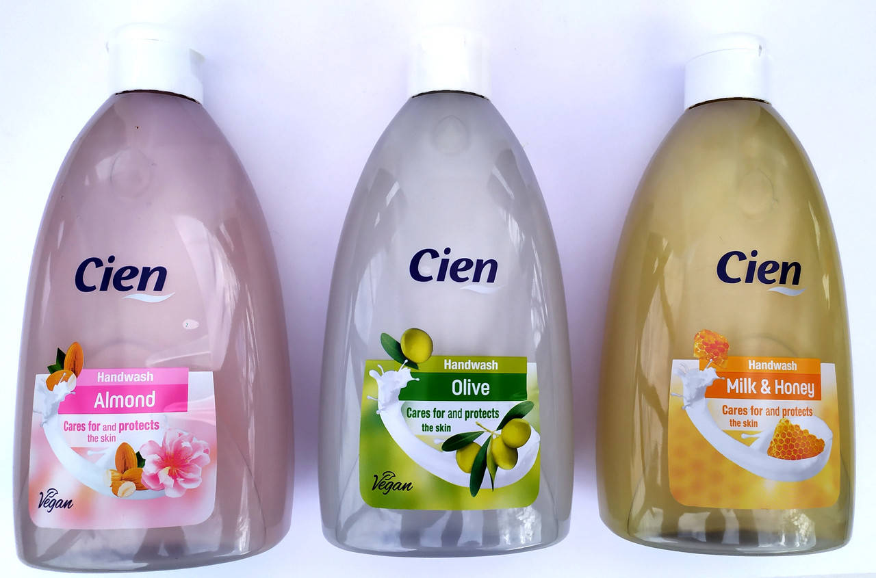 

Cien жидкое мыло Almond | Olive | Milk&Honey | 500 мл