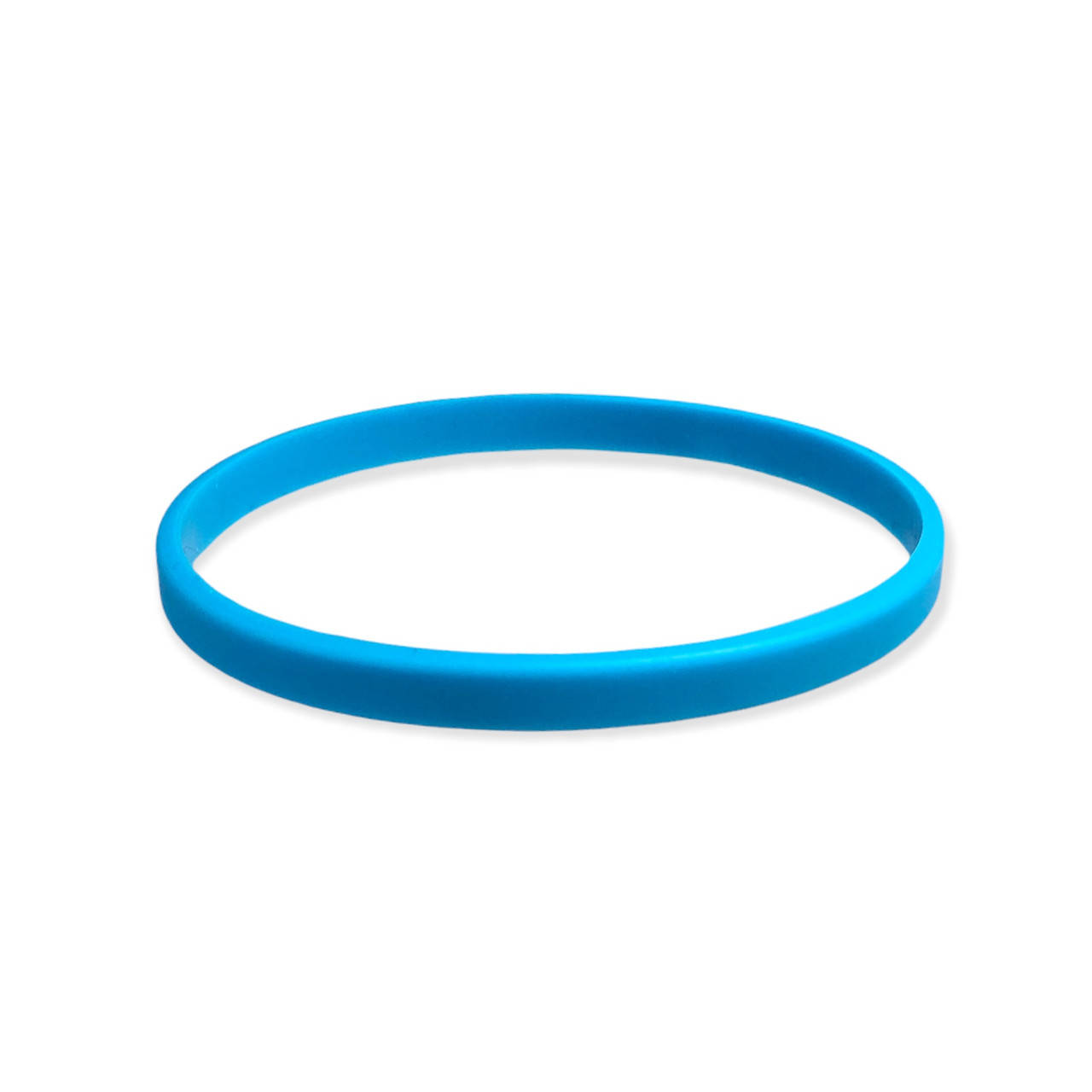 

Силиконовый браслет 5 мм 5.5, Cyan