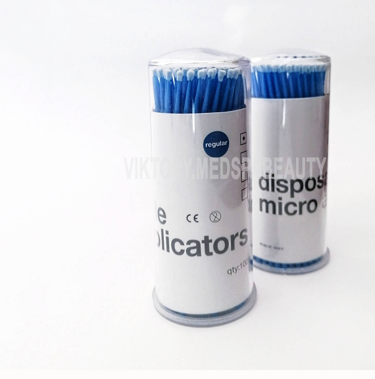 

Микробраши в тубусе, аппликаторы (голубые) 100 шт./уп.