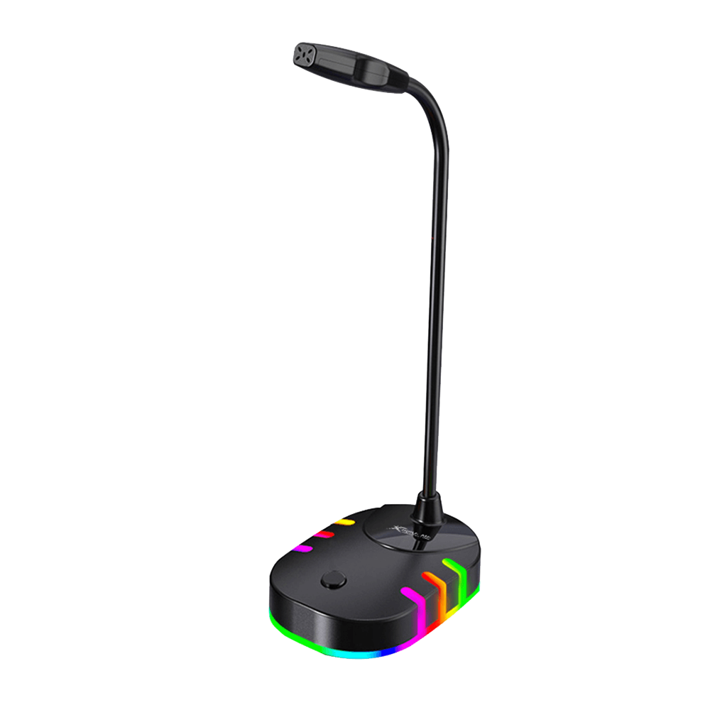 

Игровой микрофон RGB XTRIKE ME Gaming Microphone XMC-02 USB Черный