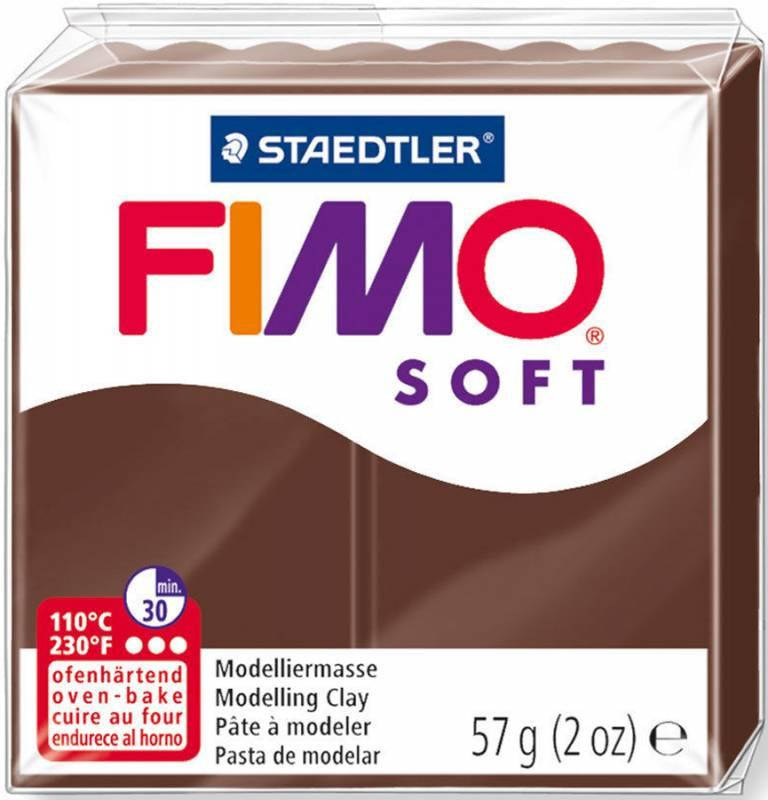 

Пластика Fimo Soft 57г шоколадная (4006608809836)