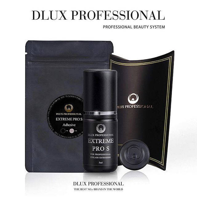 

Клей для наращивания ресниц Extreme Pro S, Dlux, гипоаллергенный 5 гр