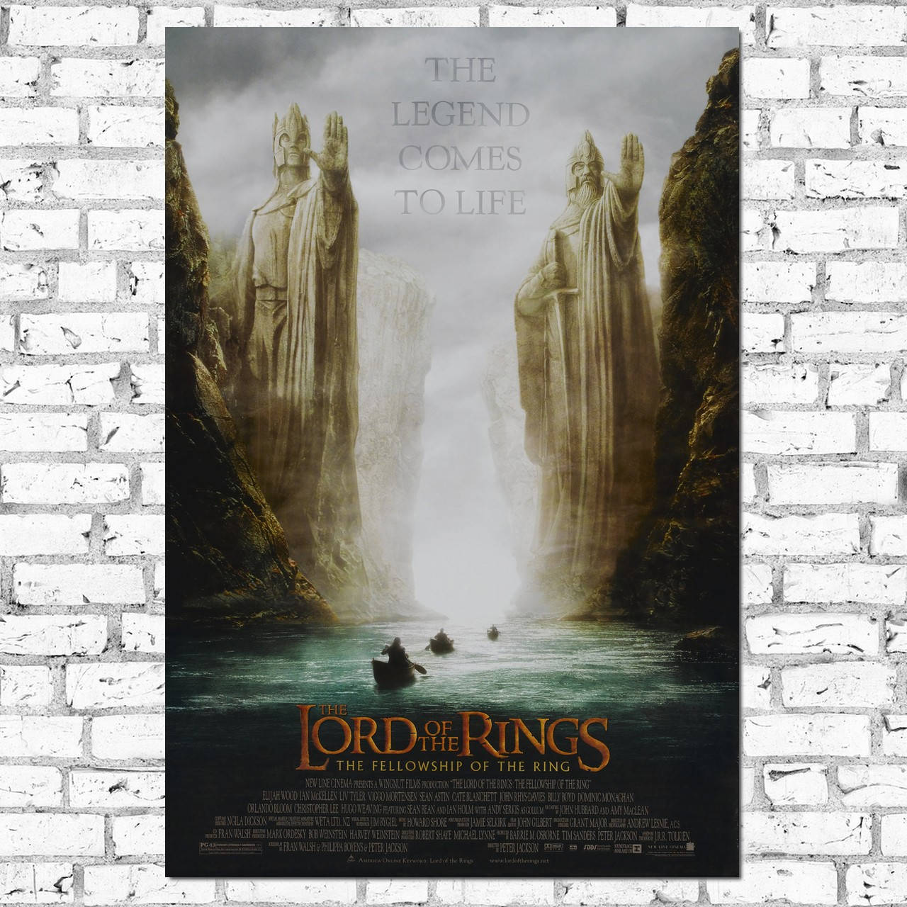 

Плакат "Властелин Колец. Братство Кольца, Lord Of The Rings" (артикул 4764)