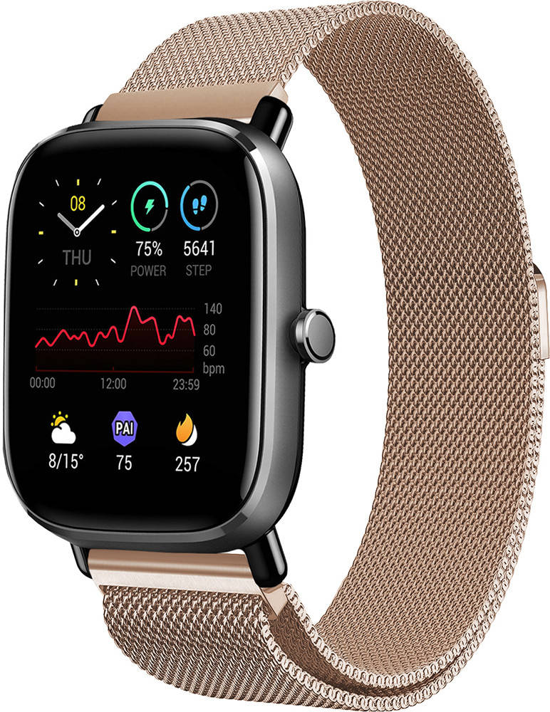 

Миланская Петля Amazfit GTS 2 mini Rose Gold (Амазфит ГТС 2 Мини)