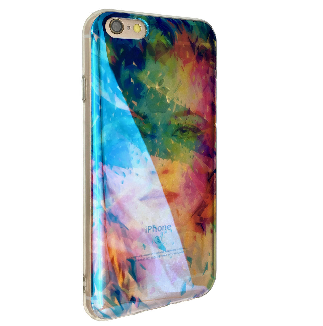 

Накладка силикон прозрачный лакированный для Apple iPhone 6 / 6S (01)