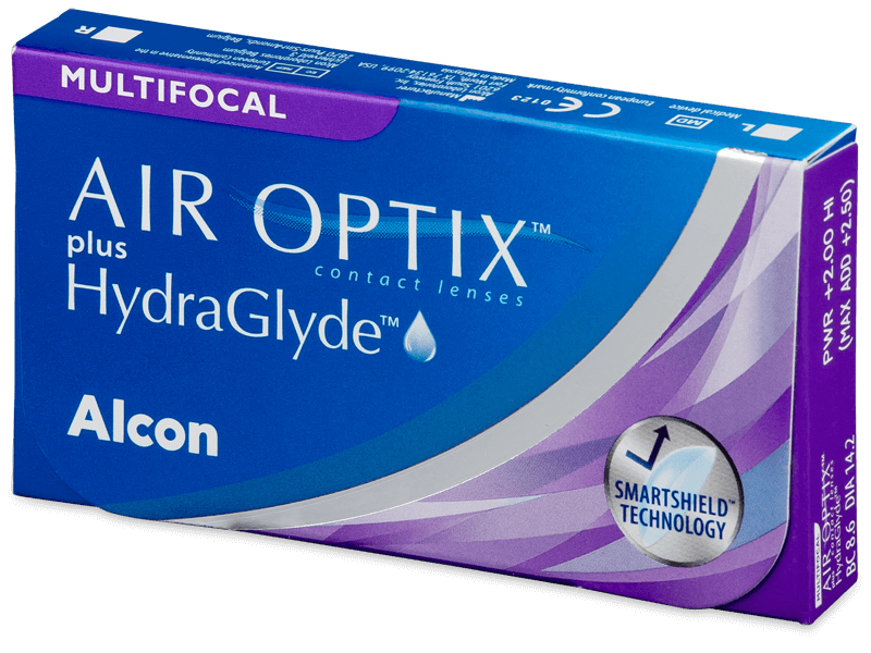 

Air Optix plus HydraGlyde Multifocal (6 шт. Контактные линзы)