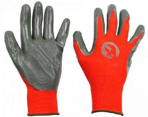 

Перчатка красная вязанная синтетическая 10" INTERTOOL SP-0124, Красный