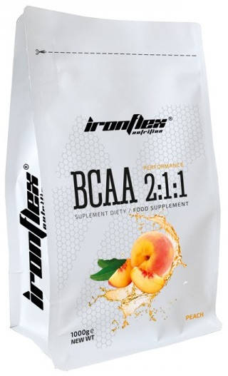 

Аминокислоты IronFlex - BCAA 2:1:1 (1000 грамм) peach/персик