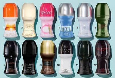

Avon Дезодорант-антиперспірант з кульковим аплікатором Avon в асортименті