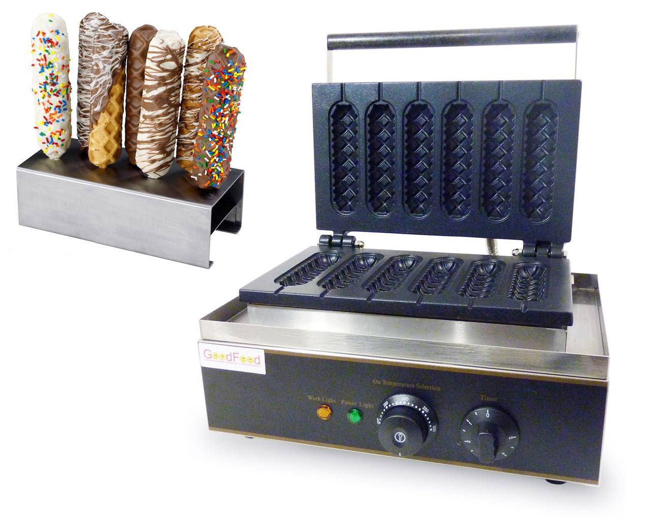 

Аппарат КОРН-ДОГ для приготовления вафли на палочке GoodFood CM6