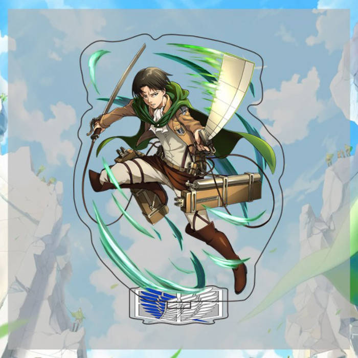 

Фигурка акриловая Леви с мечами Атака титанов - Attack on Titan (12967)