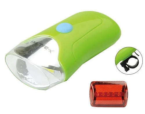 

Фара велосипедная передняя BL-308 COB + задняя STOP