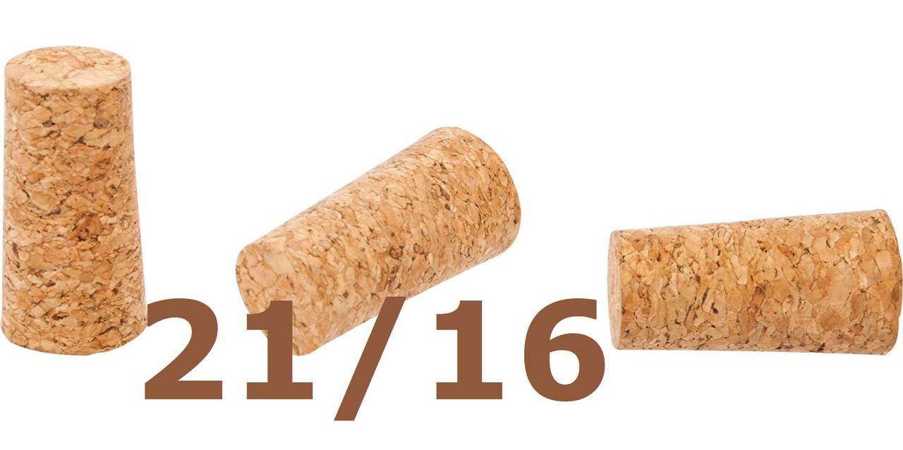 

BIOWIN пробка 21/16 мм, Терракота