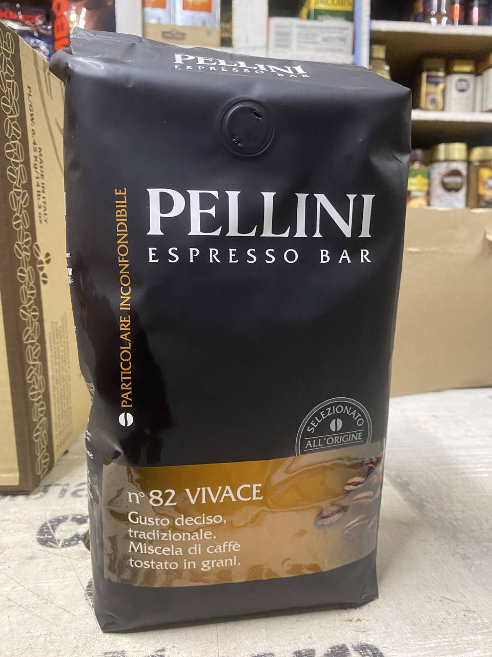 

Кава в зернах PELLINI Espresso bar №82 VIVACE 1кг зерно/6шт