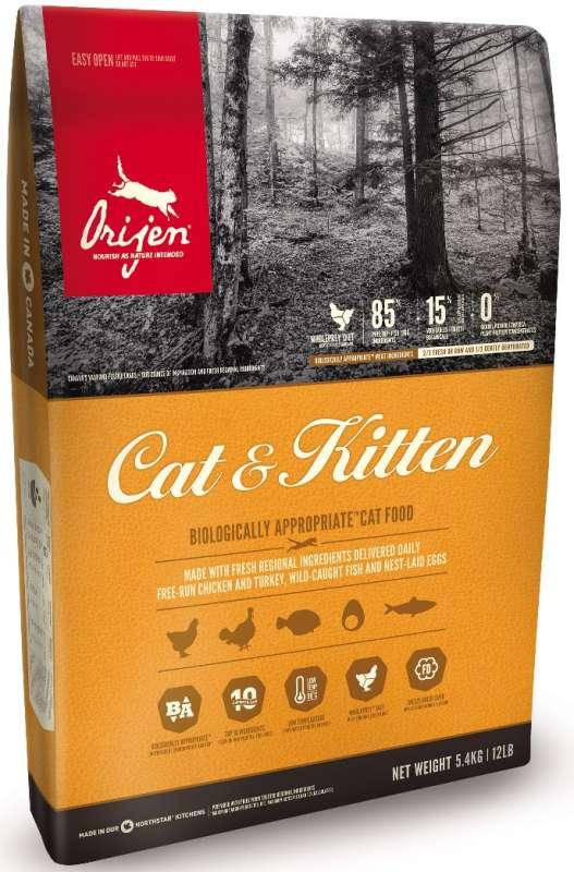 

Orijen cat & kitten 17кг беззерновой корм для котов и котят с мясом цыплят