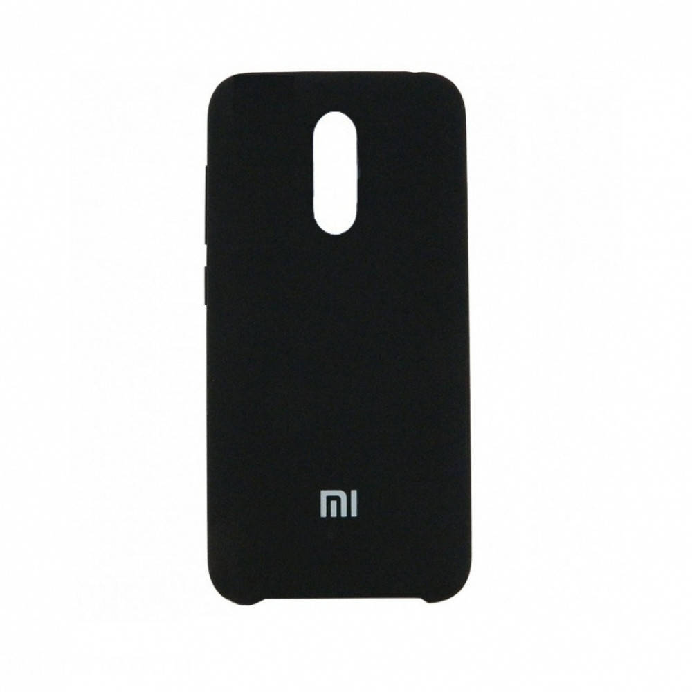 

Чехол Silicone Case для Xiaomi Redmi 5 прорезиненный оригинальный, Черный