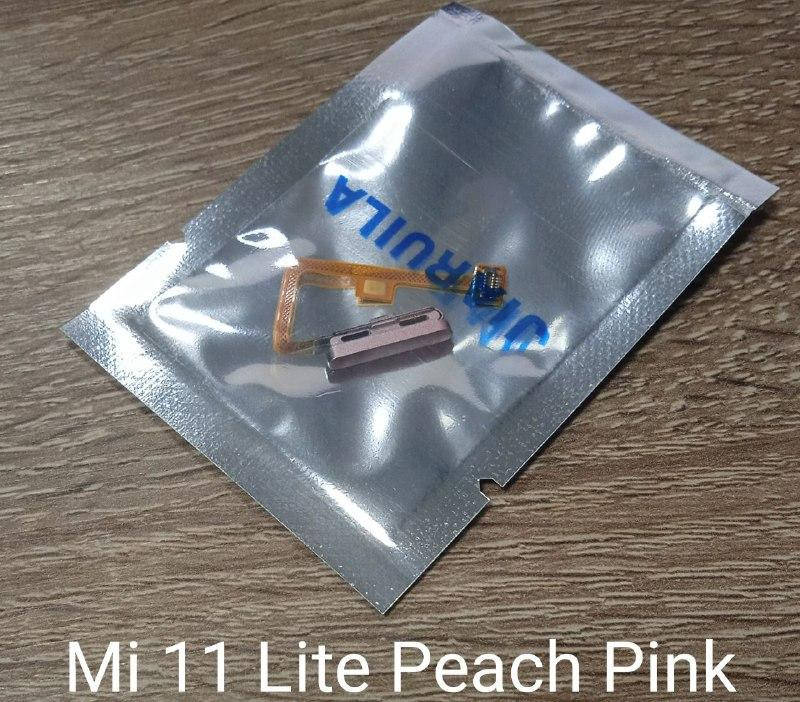 

Сканер отпечатков с кнопкой питания для Xiaomi Mi 11 Lite Peach Pink