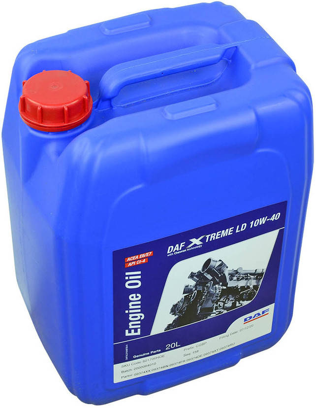 

Олива моторна DAF Xtreme LD 10w40 20л (шт.)