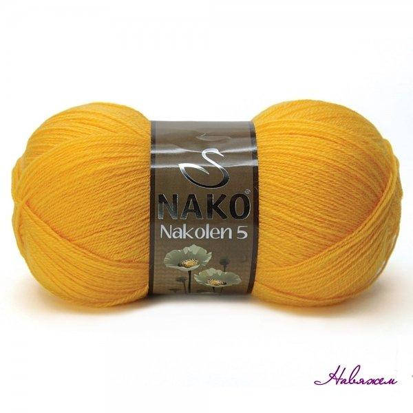 

Пряжа Nakolen 5 - 3052, Желтый