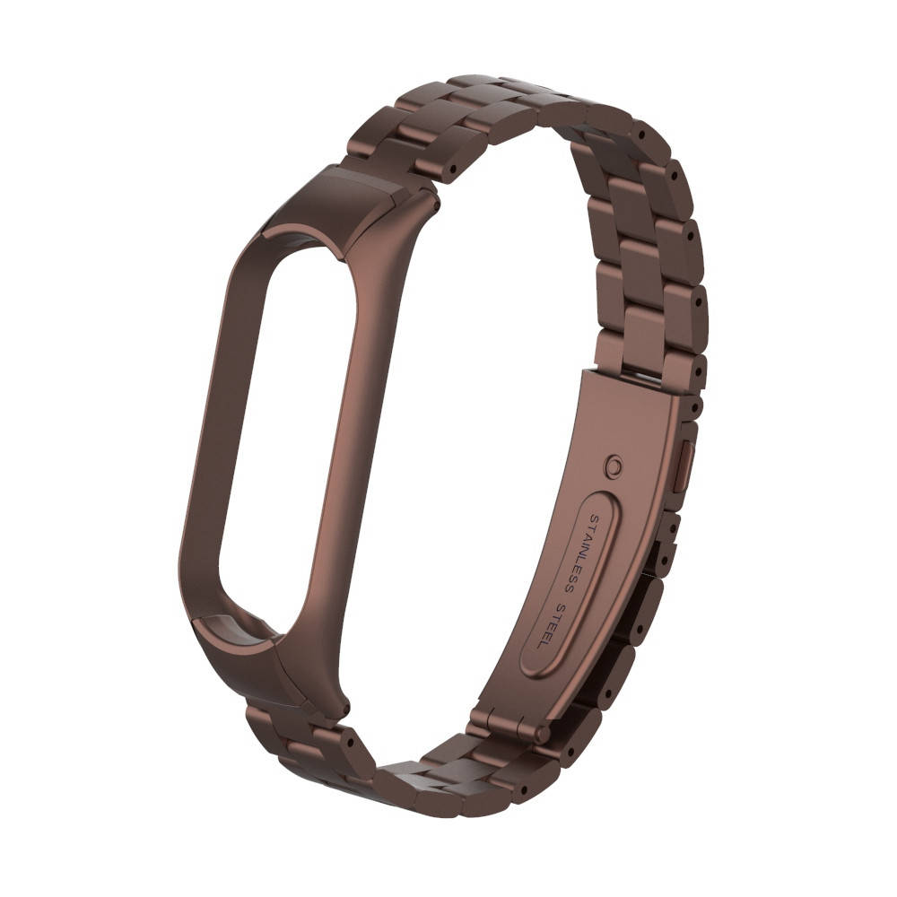 

Pемешок для фитнес-браслета Xiaomi Mi Band 3 и 4 Bead design Bronze