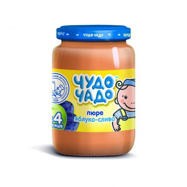 

Чудо-Чадо пюре 170г яблуко-слива з/цукр.