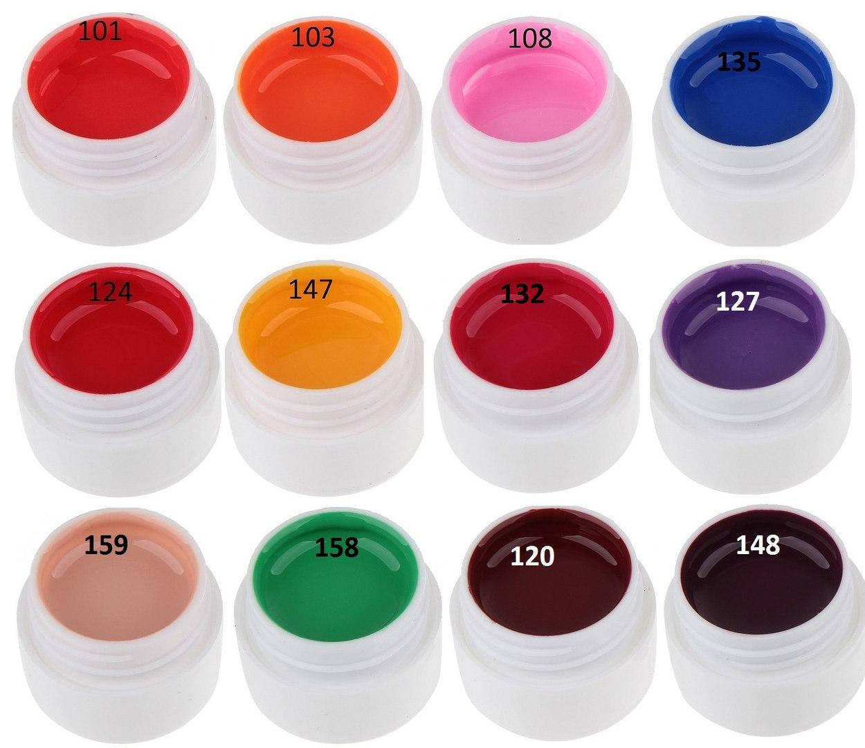 

Гель краски сосо для покрытия ногтей 12 шт МОЖНО ИСПОЛЬЗОВАТЬ КАК ГЕЛЬ-ЛАК