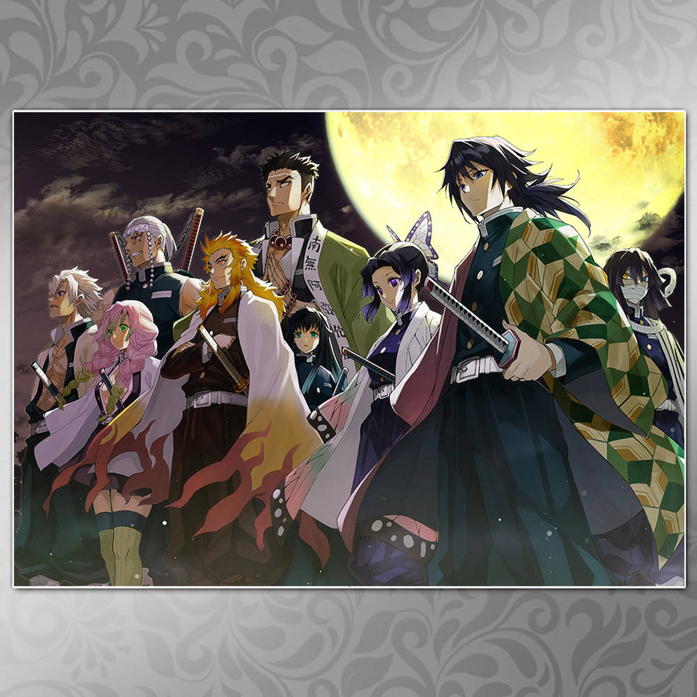

Плакат Аниме Kimetsu no Yaiba 018