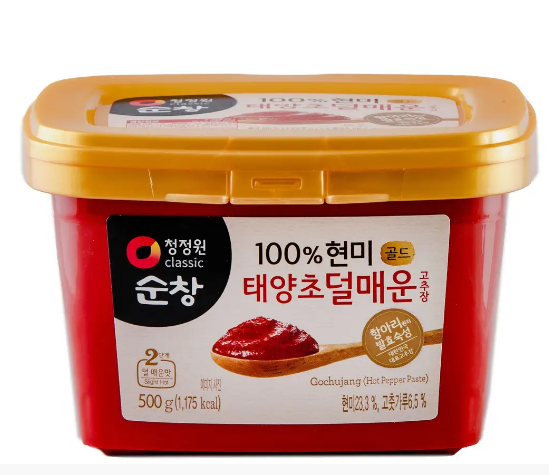 

Острая корейская соевая паста Перцовая Кочудян Кочуджан 500г (Корея)