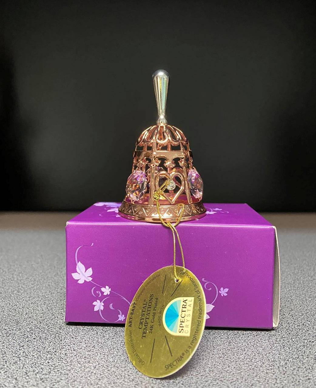 

Позолоченная фигурка Сваровски "Колокольчик" AR-1359