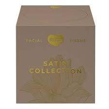 

Салфетки косметические Ruta Satin Collection в коробке двухслойные 80 листов куб