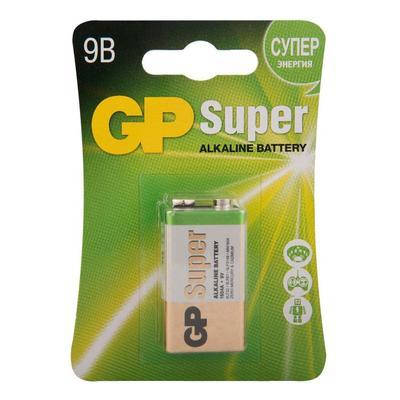 

Батарейка GP крона 9V Super Alkaline 6F22/6LR61 на блистере