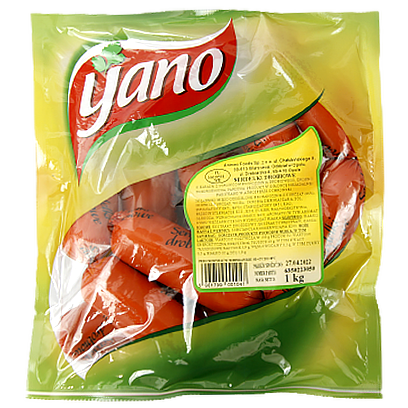 

Сердельки Яно Yano serdelki 1kg 12шт/ящ (Код : 00-00011778)
