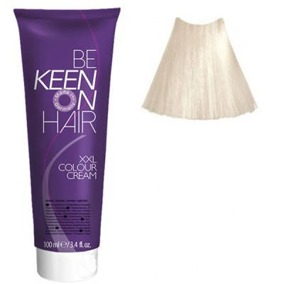 

Крем краска Platinblond - 12.00 Платиновый блондин Keen Color Cream XXL 100 мл.