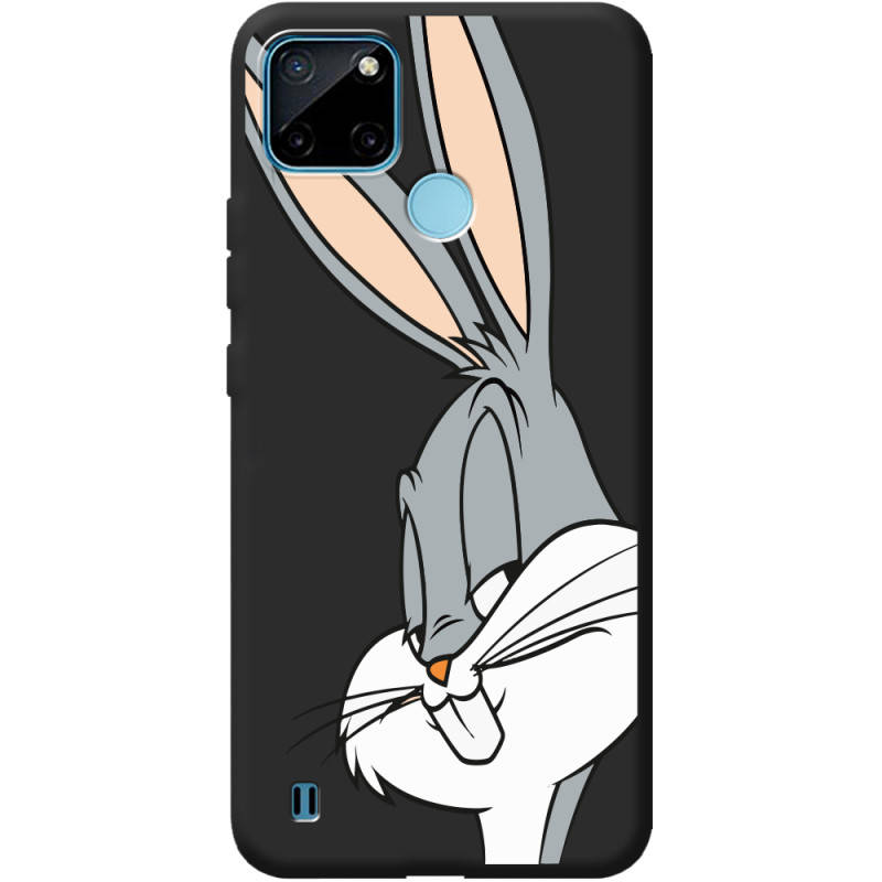 

Силиконовый чехол BoxFace Realme C25Y Lucky Rabbit (43854-bk81), Черный