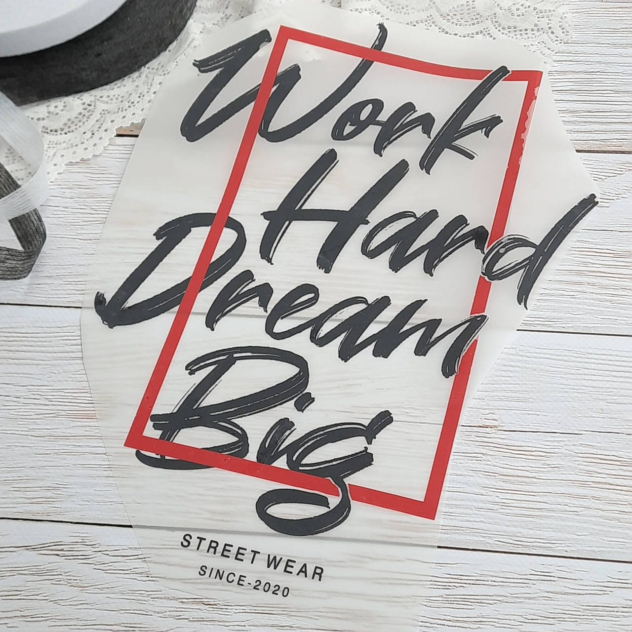 

Термотрансфер Work Dream