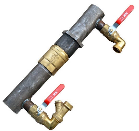 

Байпас 1 1/2" з клапаном (короткий)