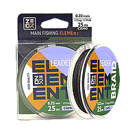 

Шнур Zeox Element Leader Braid 25м Camo 0.20мм