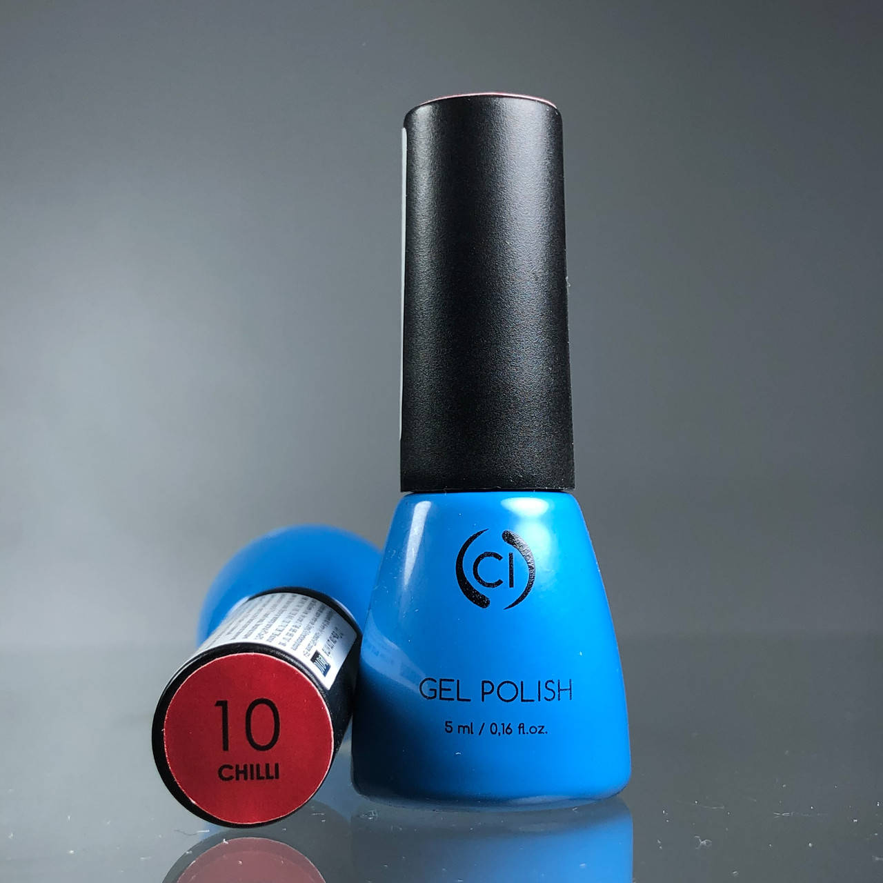 

Гель-лак для ногтей Colour Intense Gel Polish 5 мл № 010 Матовый Chilli Тёмно-красный