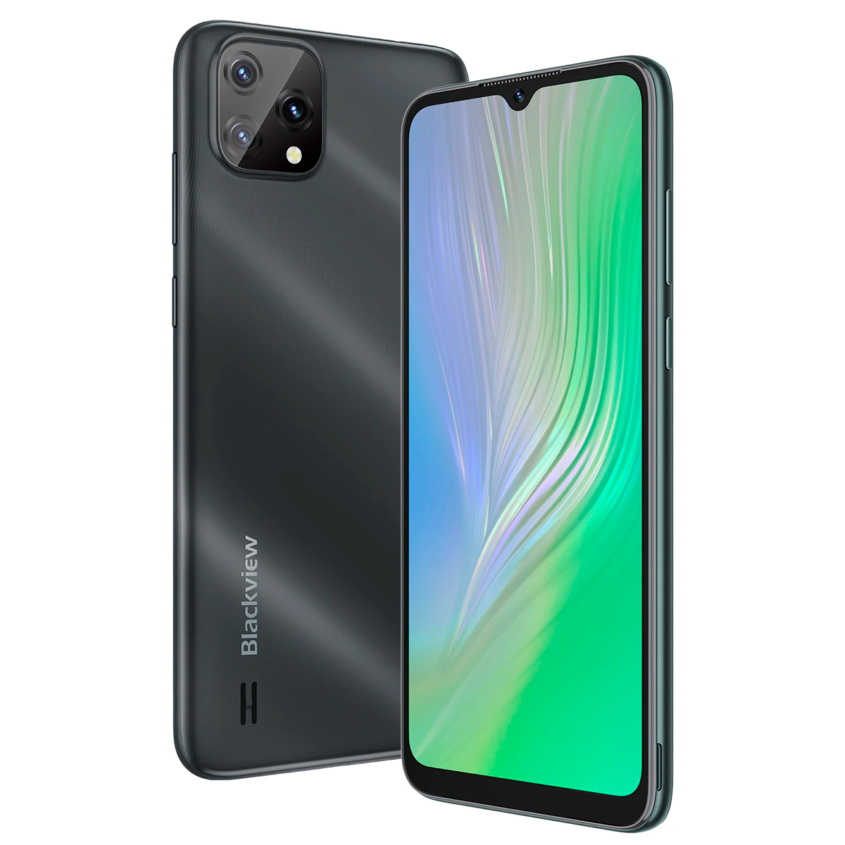 

Мощный смартфон Blackview A55 black 3/16 Гб надежный сенсорный мобильный телефон, Черный