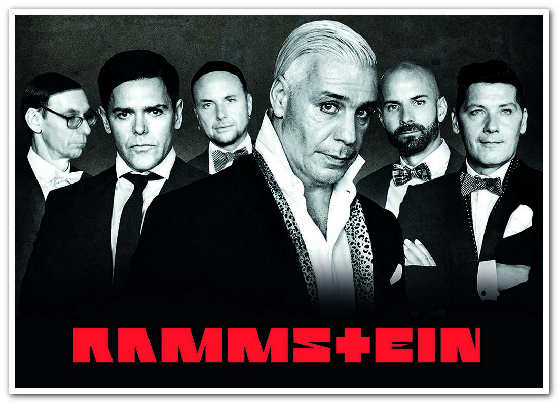 

Rammstein — немецкая метал-группа плакат