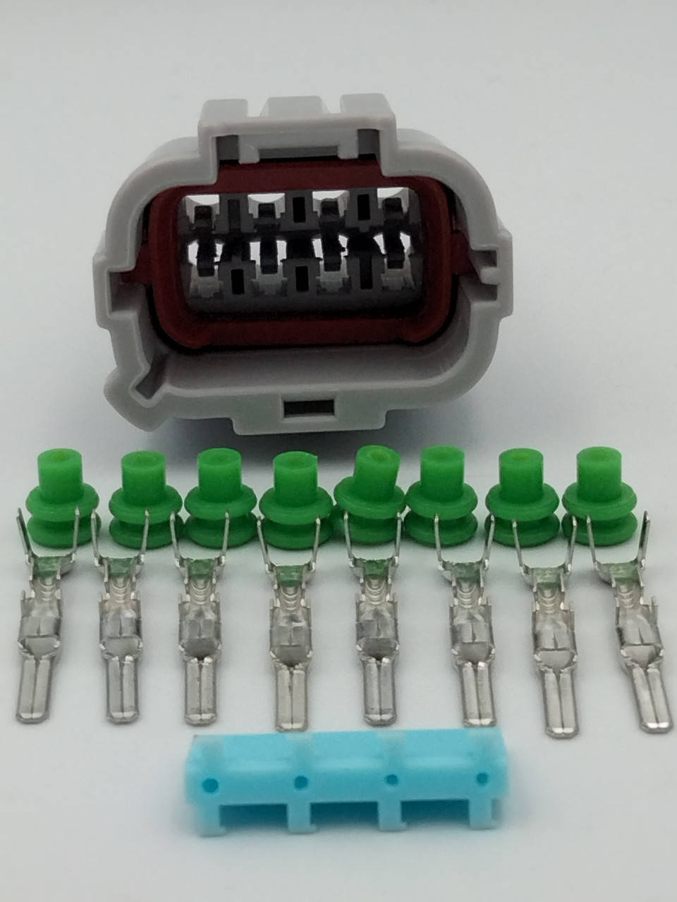 

Разъем автомобильный штырьевой, фары Nissan , 8-pin