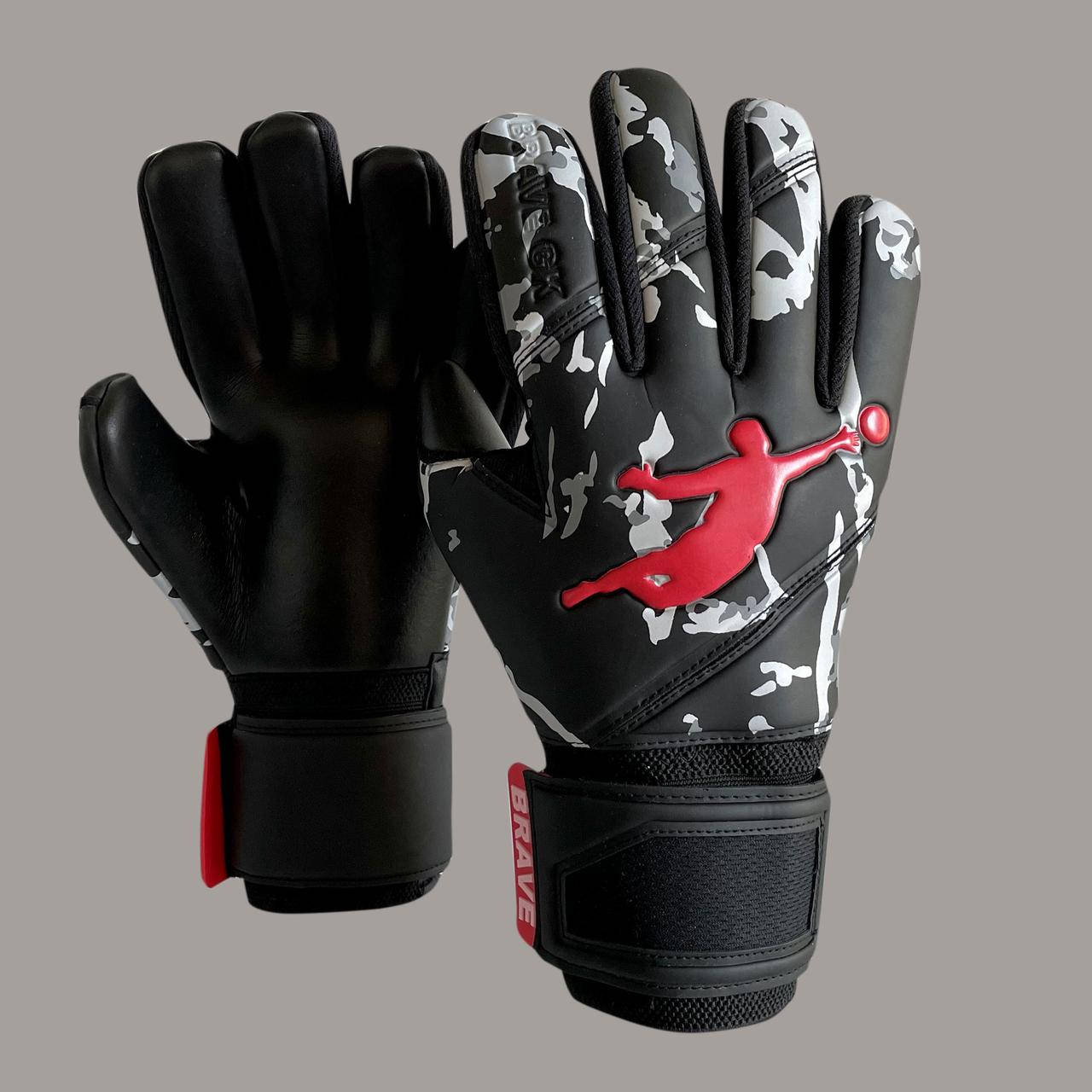 

Вратарские перчатки Brave GK Courage Black 10