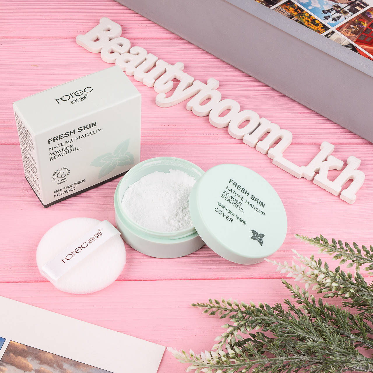

Минеральная пудра для матирования ROREC Fresh Skin