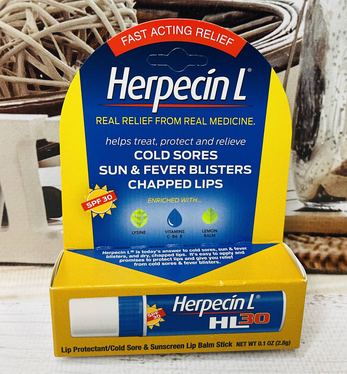 

Бальзам від герпесу та потрісканих губ Herpecin L Lip Balm Stick