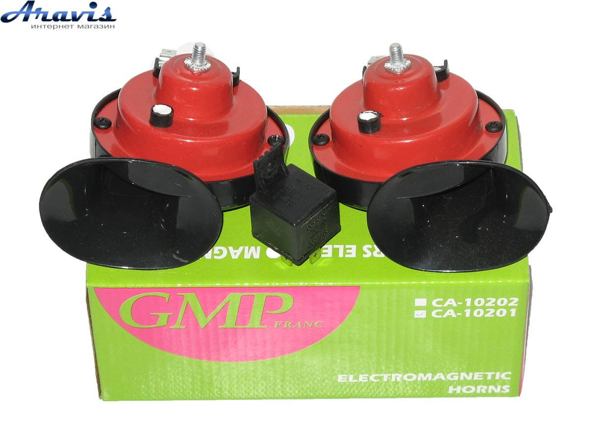 

Клаксон звуковой сигнал автомобильный GMP CA-10201