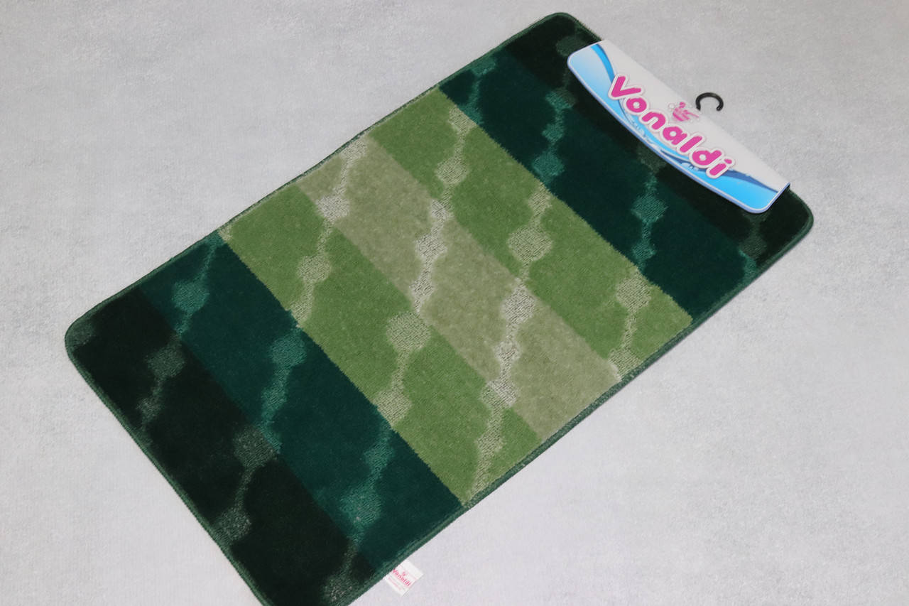 

Коврики в ванную комнату (набор  и 50*60 см, Зелёный