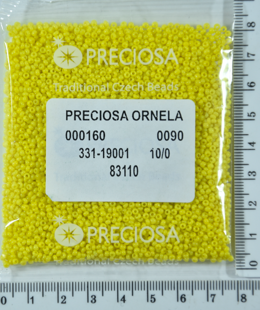 

Бисер PRECIOSA №10/0 натурал №83110 пакет 50 грамм уп=1пакет