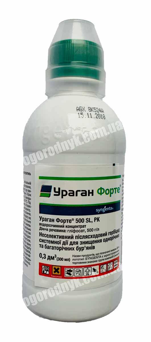 

Гербицид Ураган Форте 500 SL 300мл. Syngenta